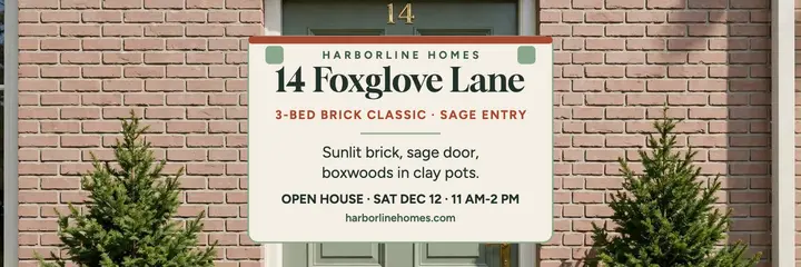 Sage door brick home listing header template
