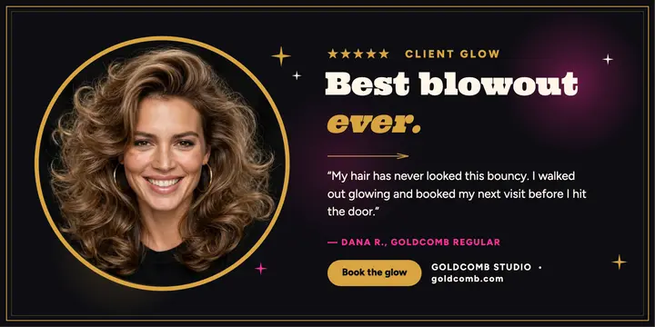 Goldcomb Studio glow review x-post template