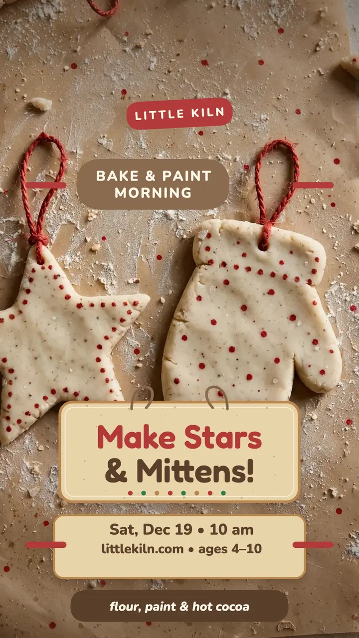 Little Kiln salt-dough craft morning story template