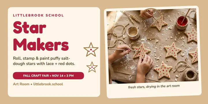 Littlebrook star makers fall craft fair template