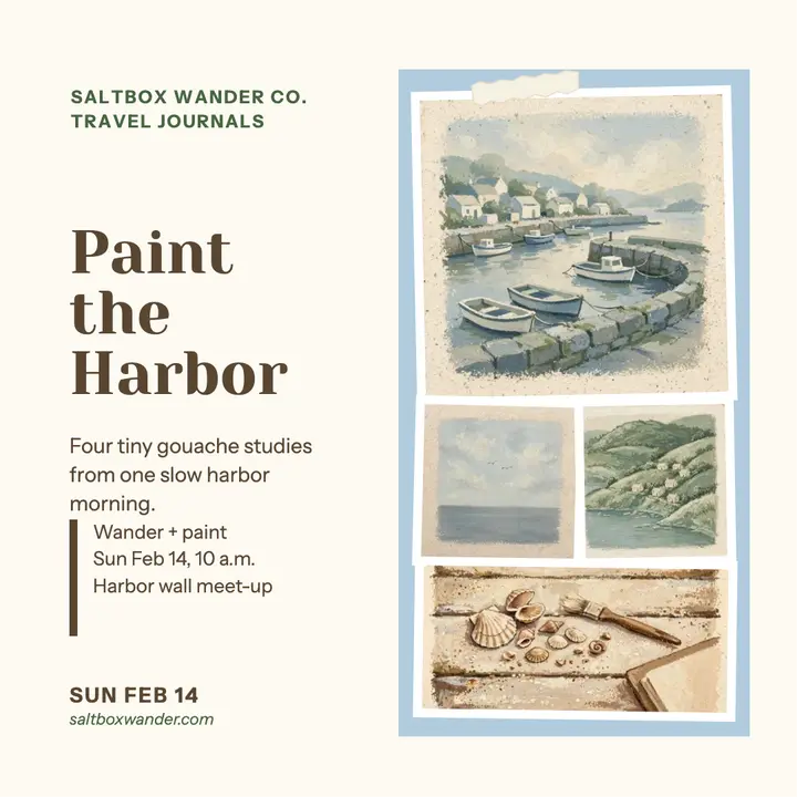 Saltbox paint the harbor workshop post template