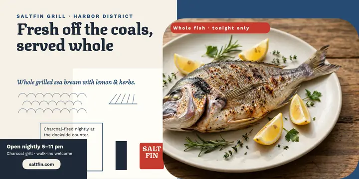 Saltfin Grill whole fish post template
