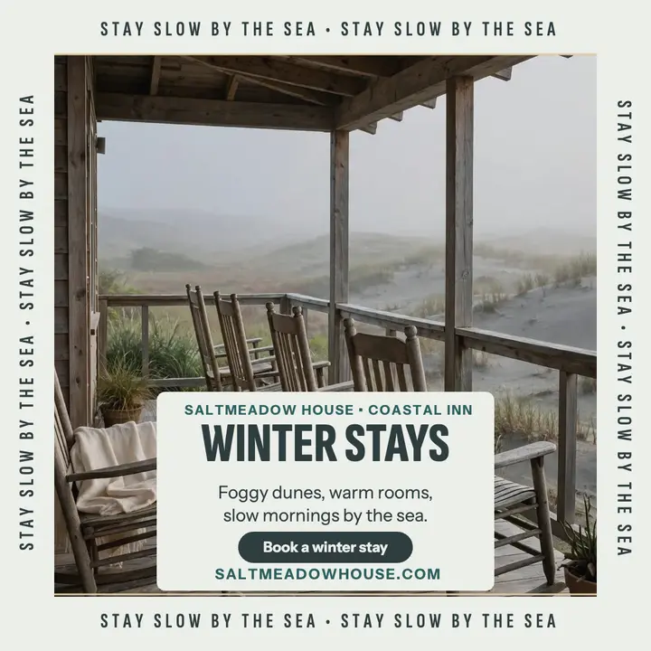 Saltmeadow House winter stay post template