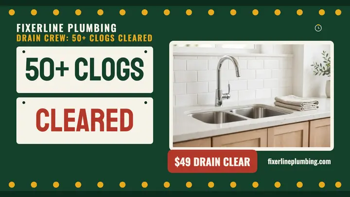 Fixerline scoreboard plumber thumbnail template