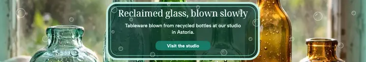 Brinemere Glass reclaimed glass page cover template