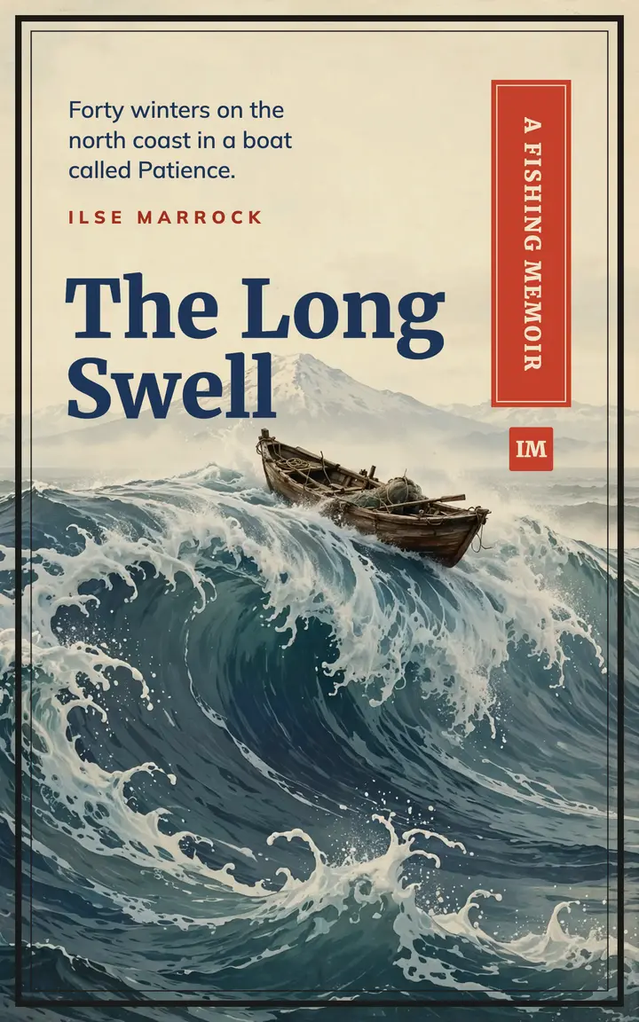 The Long Swell memoir cover template
