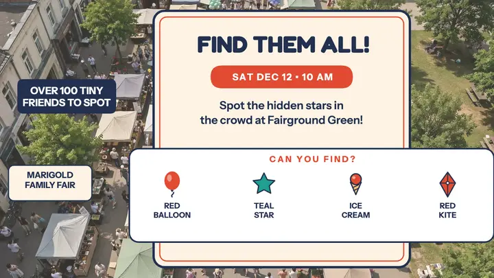 Marigold Family Fair seek-and-find thumbnail template