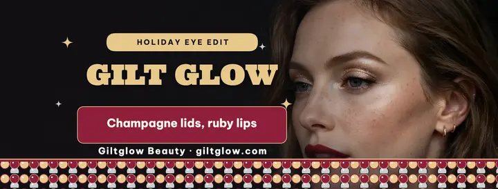 Giltglow holiday eye edit cover template