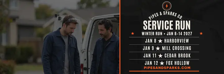Pipes and Sparks winter service run header template