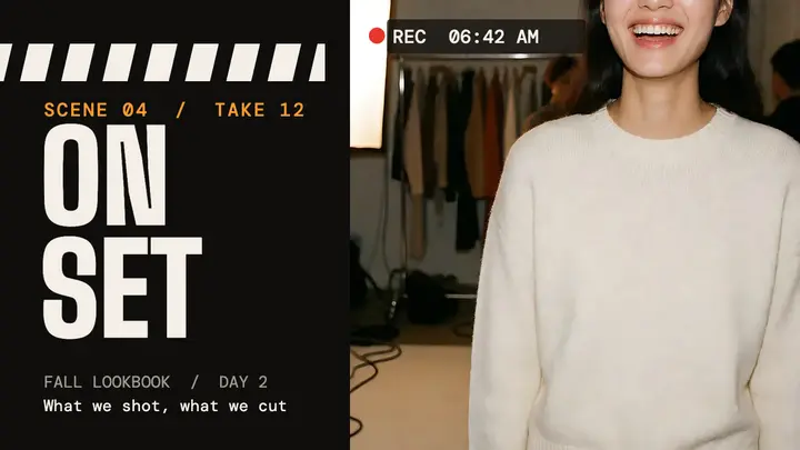 On set take twelve thumbnail template