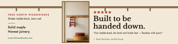 True North chair review banner template