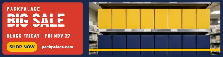 Packpalace Black Friday shelf billboard template