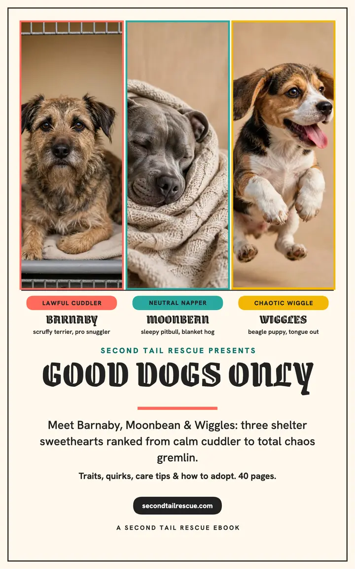 Second Tail Rescue dog alignment ebook template