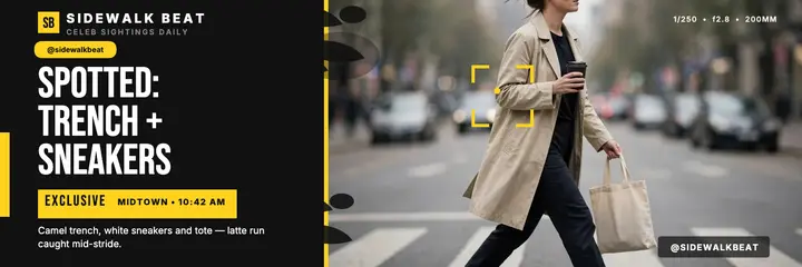 Sidewalk Beat spotted street style header template