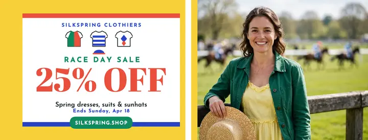 Silkspring race day sale cover template