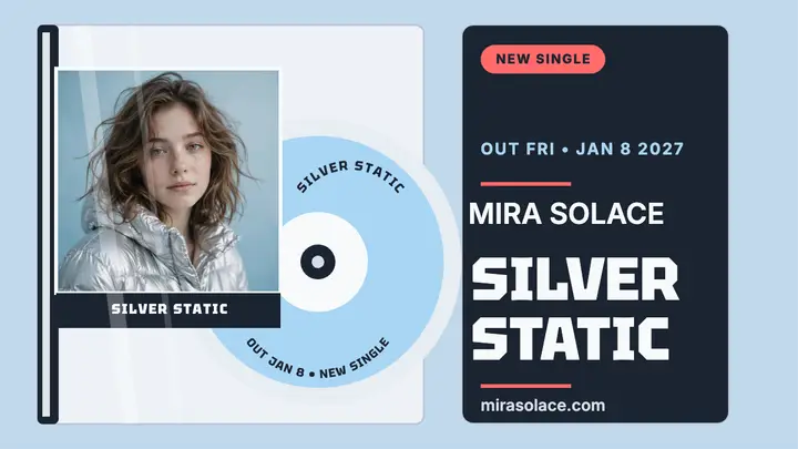 Silver Static single jewel case thumbnail template