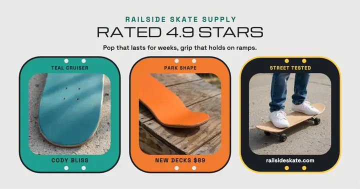 Railside deck review spotlight post template