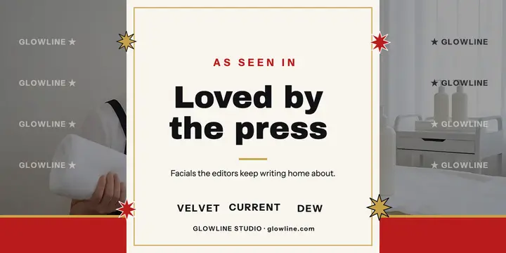 Glowline Studio press wall post template