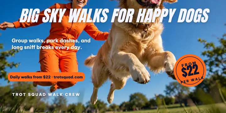 Trot Squad big sky walks post template