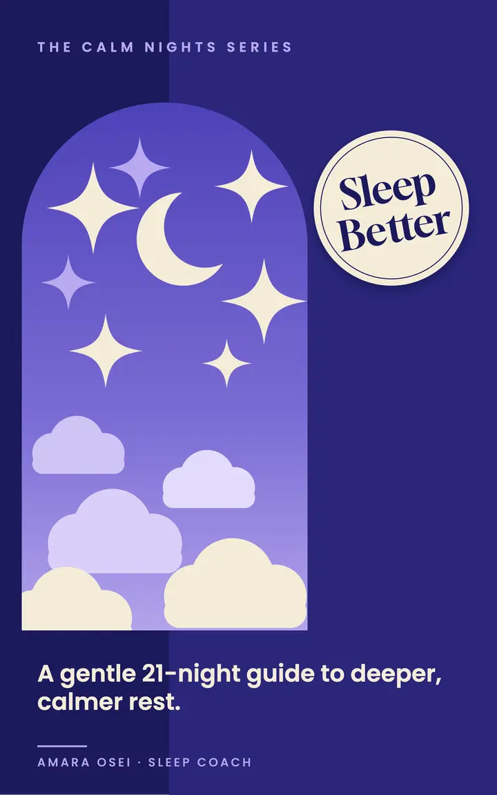 Sleep Better guide template