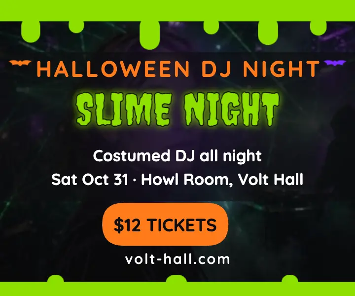 Slime Night Halloween DJ ad template
