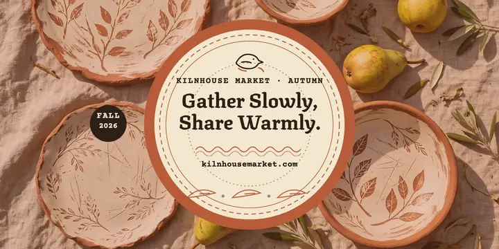 Kilnhouse autumn quote platter post: market quote post template