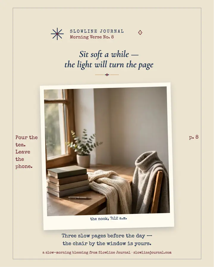 Slowline slow morning verse post template