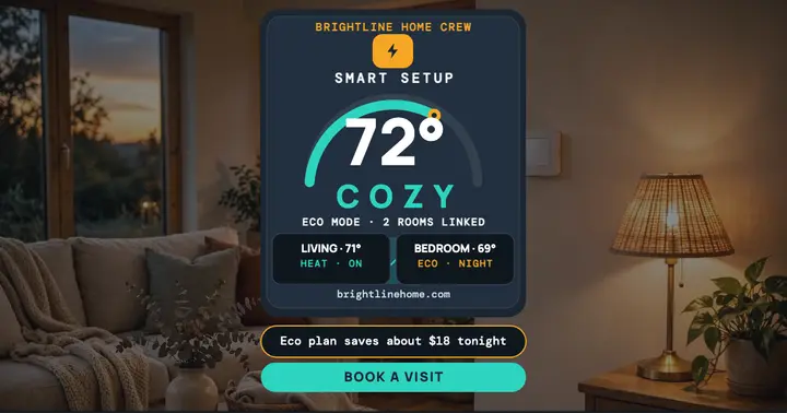 Brightline smart setup in a day post template