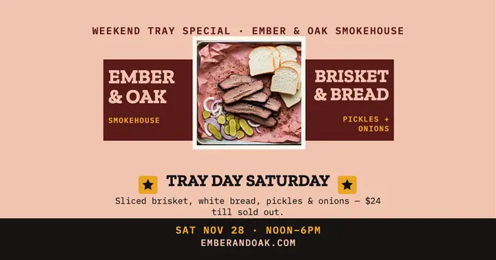 Ember and Oak weekend tray day post template