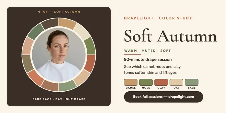 Drapelight Soft Autumn drape session x-post template