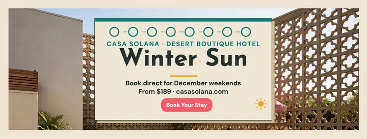 Casa Solana winter sun courtyard cover template