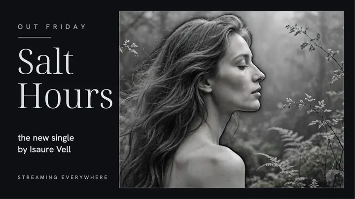 Salt Hours single release thumbnail template
