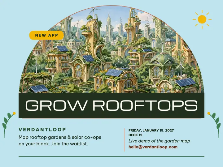 Verdantloop eco app launch slide: app launch slide template