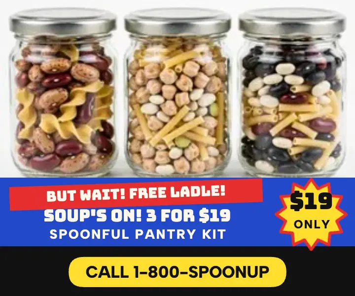 Spoonful Pantry Kit TV offer ad template