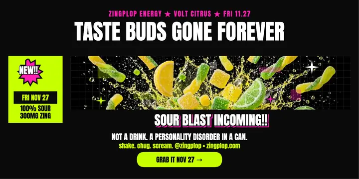 Zingplop sour blast drink drop post template