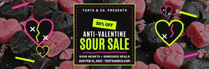 Tarts and Co sour sale header template