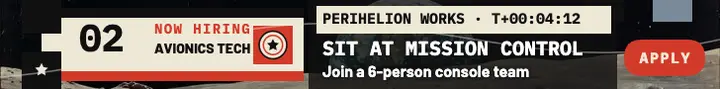 Perihelion Works hiring ad, mission control: hiring ad template