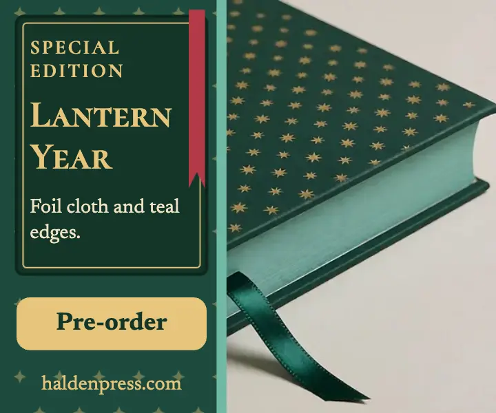 Halden Press special edition ad template