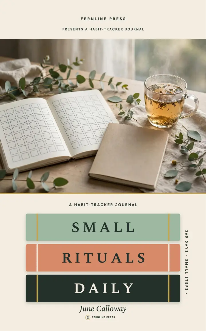 Small Rituals Daily spine ebook template