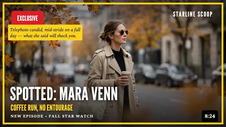 Spotted Mara Venn paparazzi thumbnail template