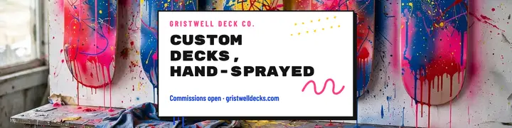 Gristwell Deck Co. LinkedIn banner template
