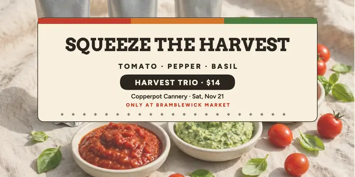 Squeeze Harvest Trio tubes drop template