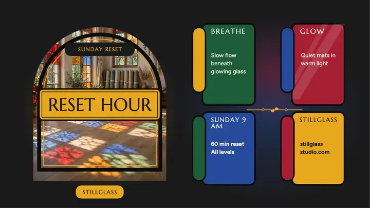 Stillglass Studio reset hour thumbnail template