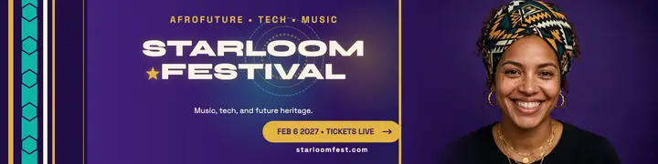 Starloom Festival LinkedIn banner template