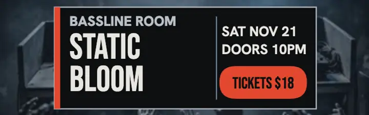 Static Bloom club night mobile ad template