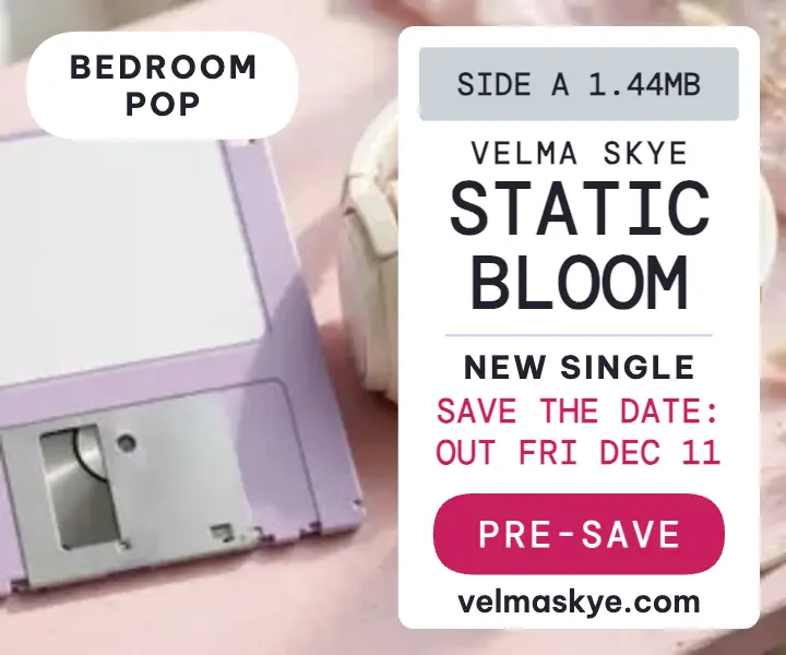 Velma Skye Static Bloom floppy ad template