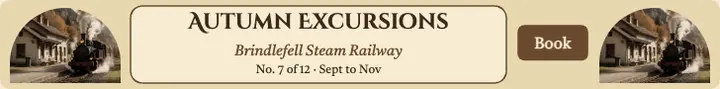 Brindlefell Steam Railway autumn excursions leaderboard template