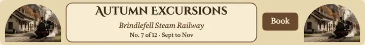 Brindlefell Steam Railway autumn excursions leaderboard template