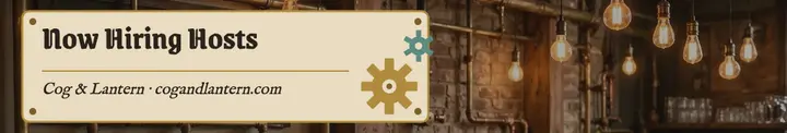 Cog and Lantern hosts hiring cover template