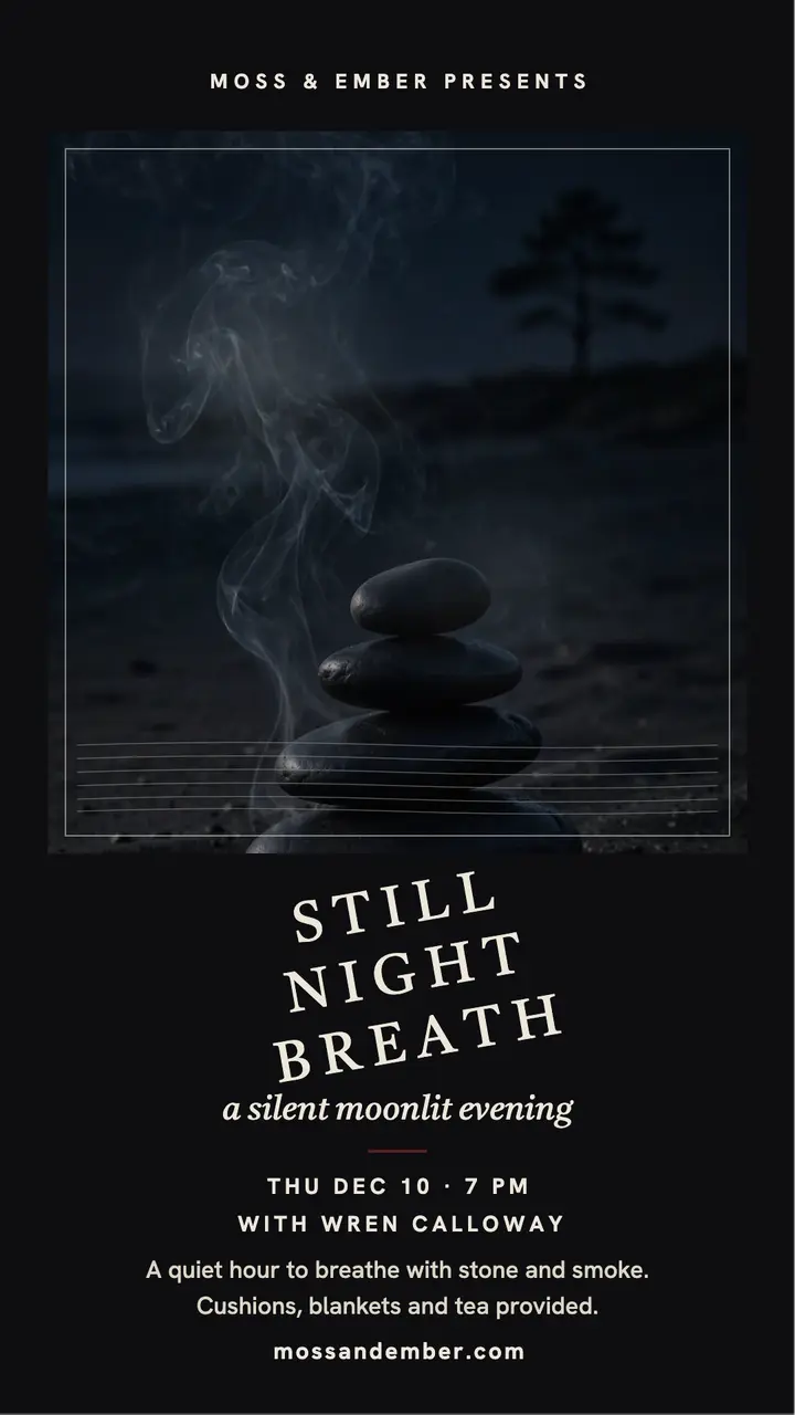 Still Night Breath moonlit story template